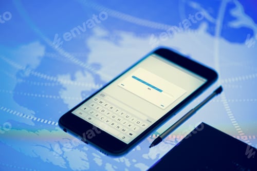 Preview: Loading progress showing on smartphone screen
