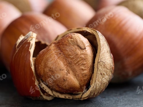 Preview: Hazelnut, closeup