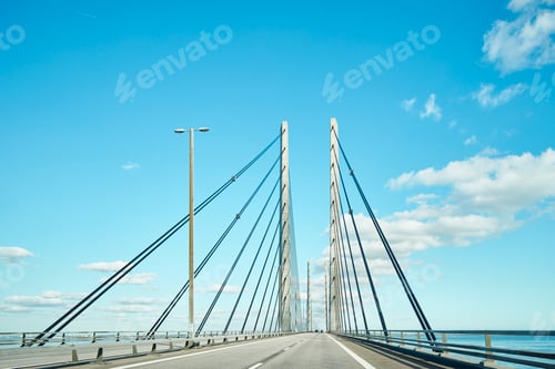 Preview: Oresund Bridge, viewed from Kalmar, Sweden