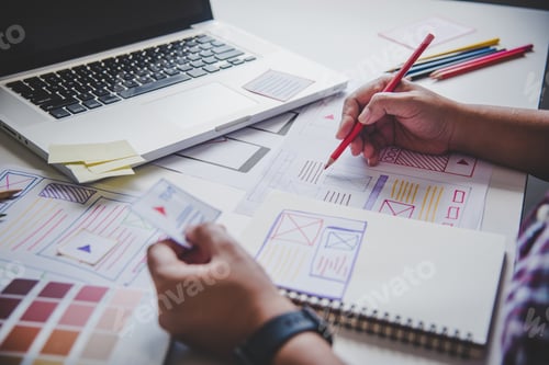 Preview: Website designer Creative planning application development graphic creative