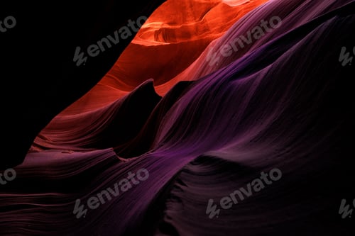 Vista previa: Closeup of Antelope Canyon in Arizona