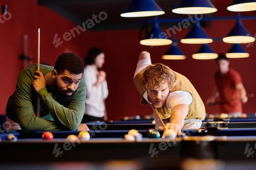 Preview: Casual Billiard Game Under the Lights