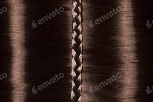 Preview: Closeup on luxurious glossy hair