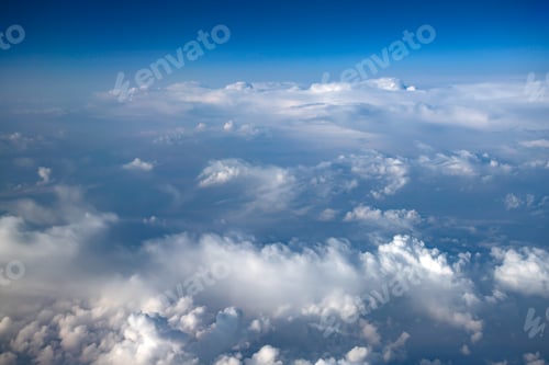 Preview: Clouds viewed from airplane