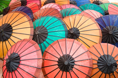 Preview: Handmade umbrellas in laos