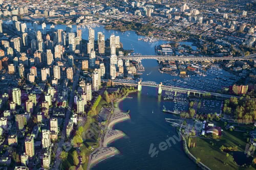Preview: Aerial View of Vancouver Downtown, British Columbia, Canada