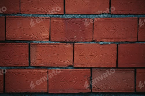 Preview: Red stone wall texture for backgrounds