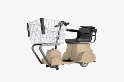 Preview: Powered Shopping Cart for Mobility Assistance