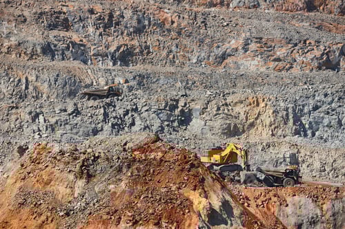 Preview: Heavy machinery in opencast mine. Minas de Riotinto. Andalucia, Spain