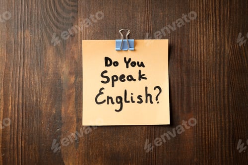 Preview: Learning English language, concept of learning language