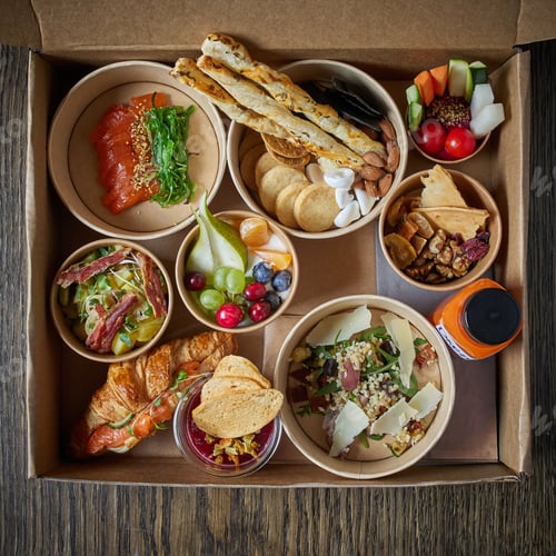 Preview: various take away food
