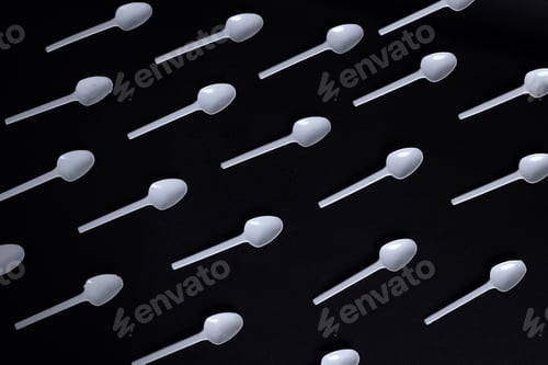 Preview: Disposable plastic spoon