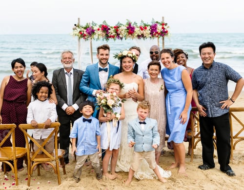 Preview: Young Caucasian couple's wedding day