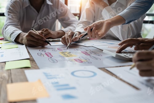 Preview: Business Team Working Together on Project Planning