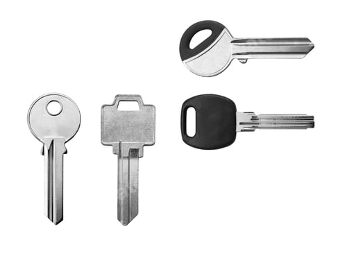 Preview: keys isolated