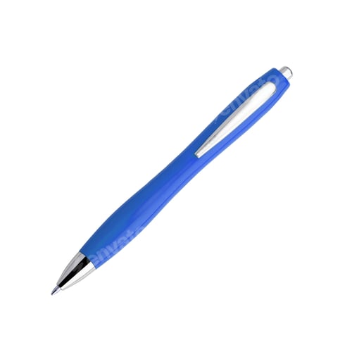 Preview: Blue pen isolated on white
