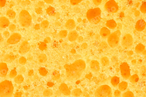 Preview: Yellow sponge texture background