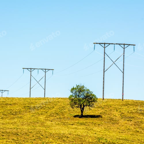 Preview: Poles for high voltage in Auvergne-Rhone-Alpes, France