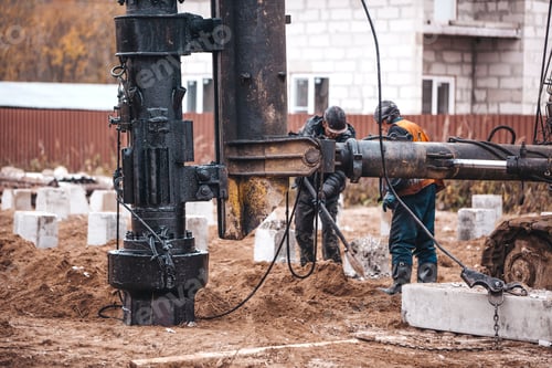 Preview: Building a house, clogging piles