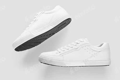 Preview: Mockup of the sides of a pair of sneakers