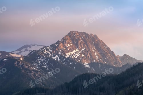 Preview: Giewont mountain in Polish Tatras