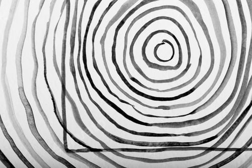 Preview: The Background Image On The Canvas With Strokes Of Paint