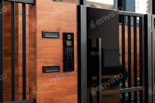 Preview: Intercom on entrance of an residential building.