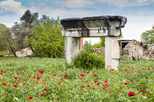 Preview: Stratonikeia Ancient City in Eskihisar, Mugla, Turkey.