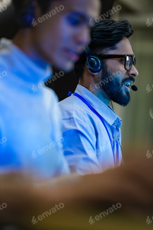 Preview: A diverse team of customer service representatives