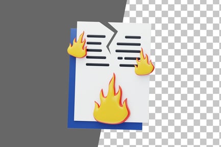 Preview: Data Loss 3D Icon