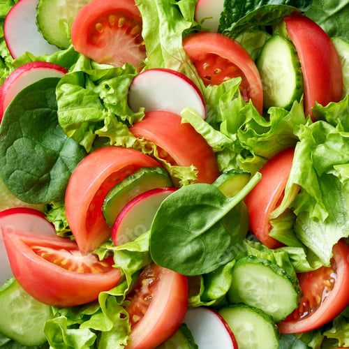 Preview: sliced vegetable background