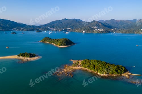 Preview: Beautiful sea and island in Hong Kong
