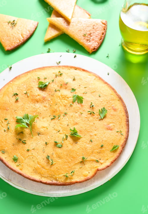 Preview: Socca gluten-free chickpea flatbread