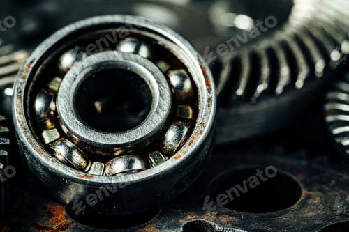Preview: Gears from an old industrial machine