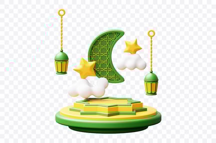 Preview: Crescent Hanging Podium