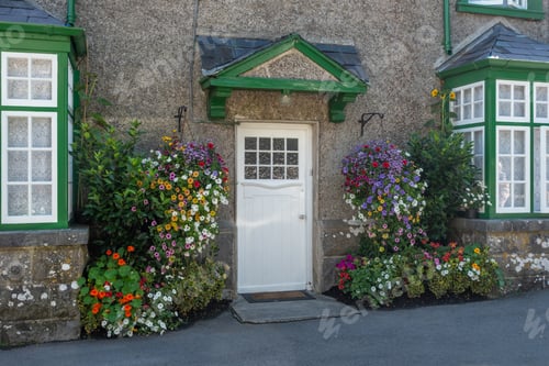 Preview: Door With Flowers in Cong in Ireland