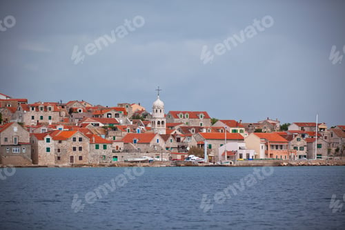 Preview: Village Sepurine, Prvic island, view from the sea