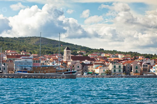 Preview: Vodice, Croatia view from the sea