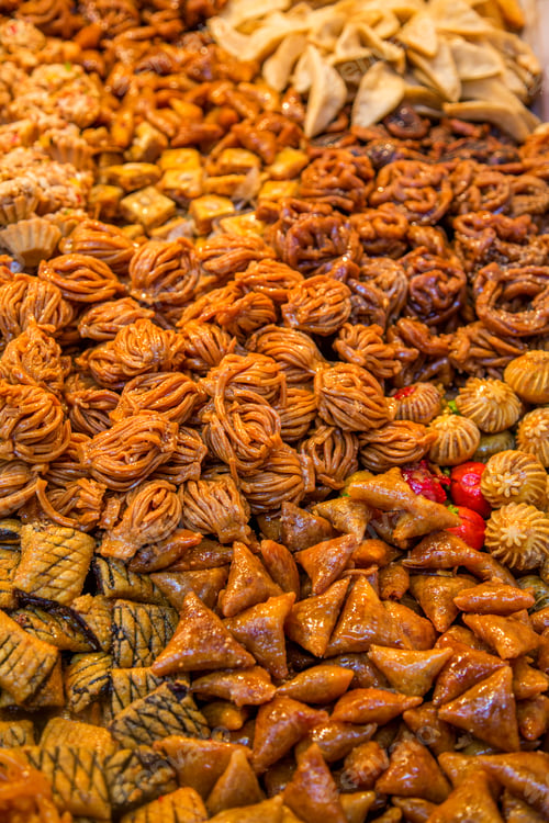 Preview: Sweets on the moroccan market