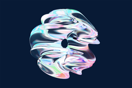 Preview: Unique 3D Torus Abstract Shape