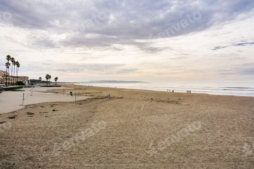 Preview: Pismo State Beach on a cloudy day, California