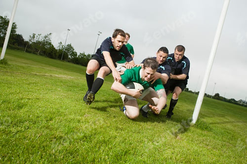 Preview: Rugby game in action