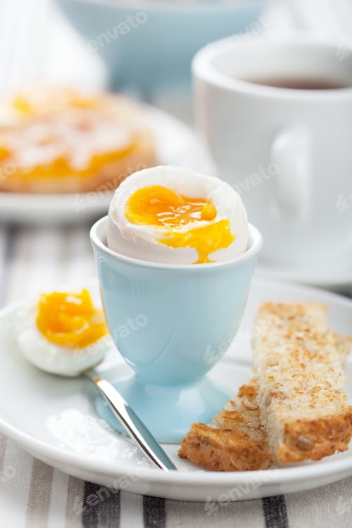 Preview: boiled egg for breakfast