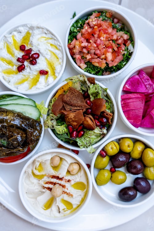 Preview: Traditional Arabic snacks.