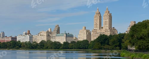 Preview: Central park lake, New York city