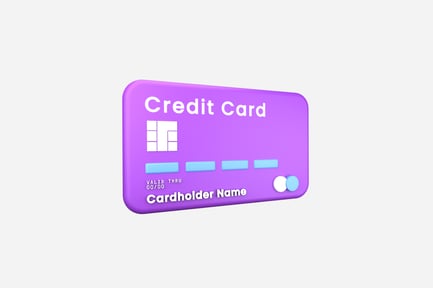 Preview: Debit Card Clean 3D Illustration