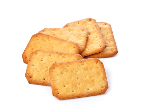 Preview: Cracker on white background