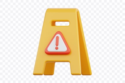 Preview: Wet Floor Warning Sign