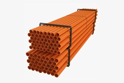 Preview: Bundle of SCH 40 PVC Conduit Pipes