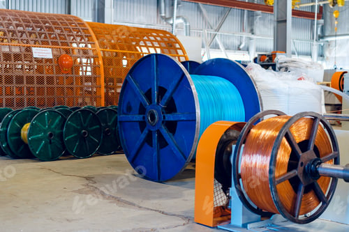 Preview: Inside the new factory manufacturing electrical cable. Cable production
